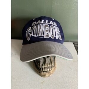 VINTAGE Dallas Cowboys 90's WAVE Swoosh ANI Snapback TEAM NFL‎